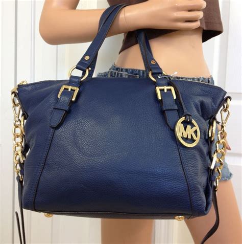 michael kors gold blue|michael kors navy blue crossbody.